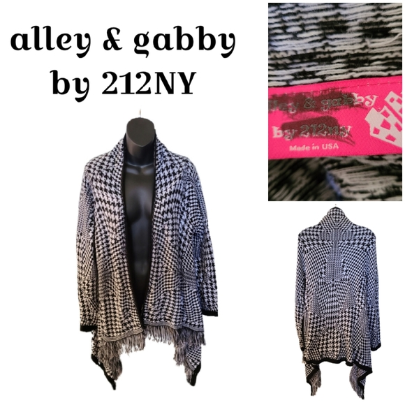 ALLEY & GABBY by 212NY Sweaters - ALLEY & GABBY BY 212NY BOHO WATERFALL CARDIGAN